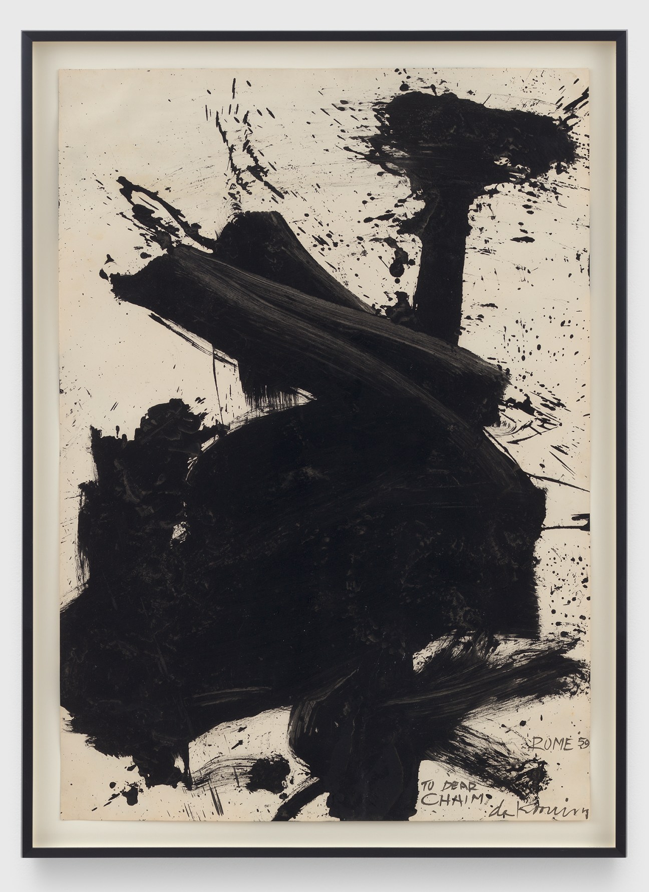 Willem de Kooning e l'Italia painting