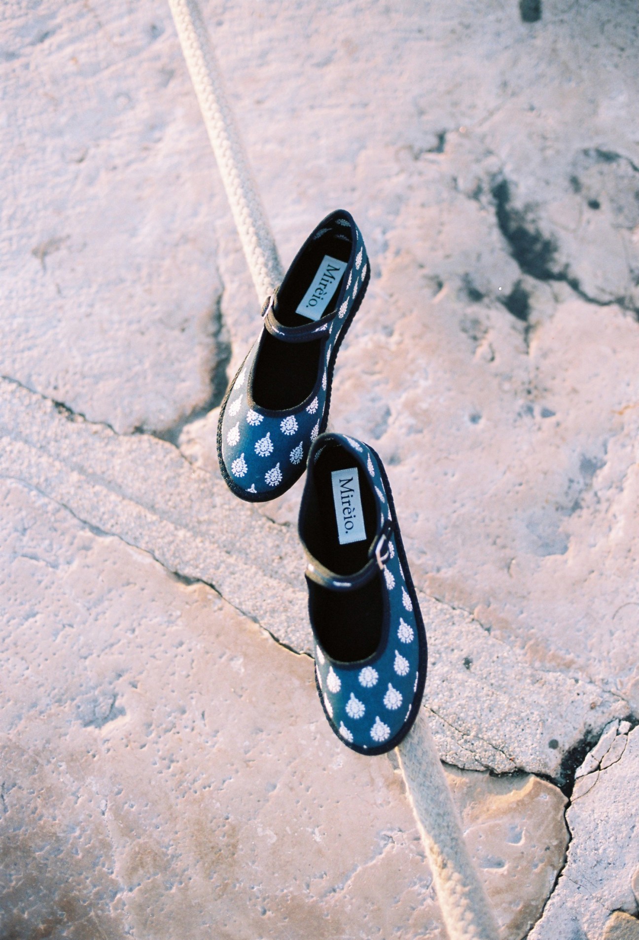 Footwear collection from Mirèio showing Mediterranean design influence