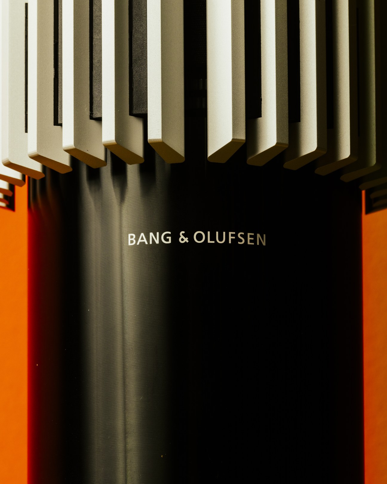Detail of a Beolab 28 speaker