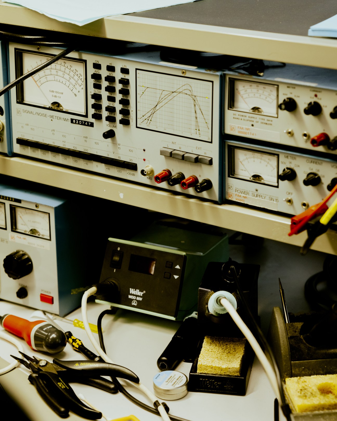Decades-old equipment still in use
