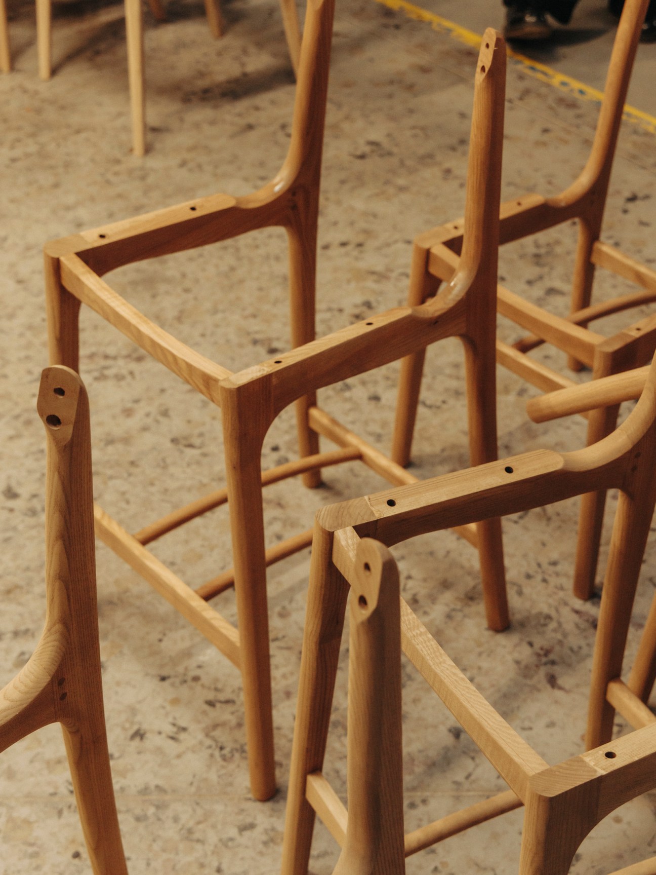 366 Concept chairs in production stage