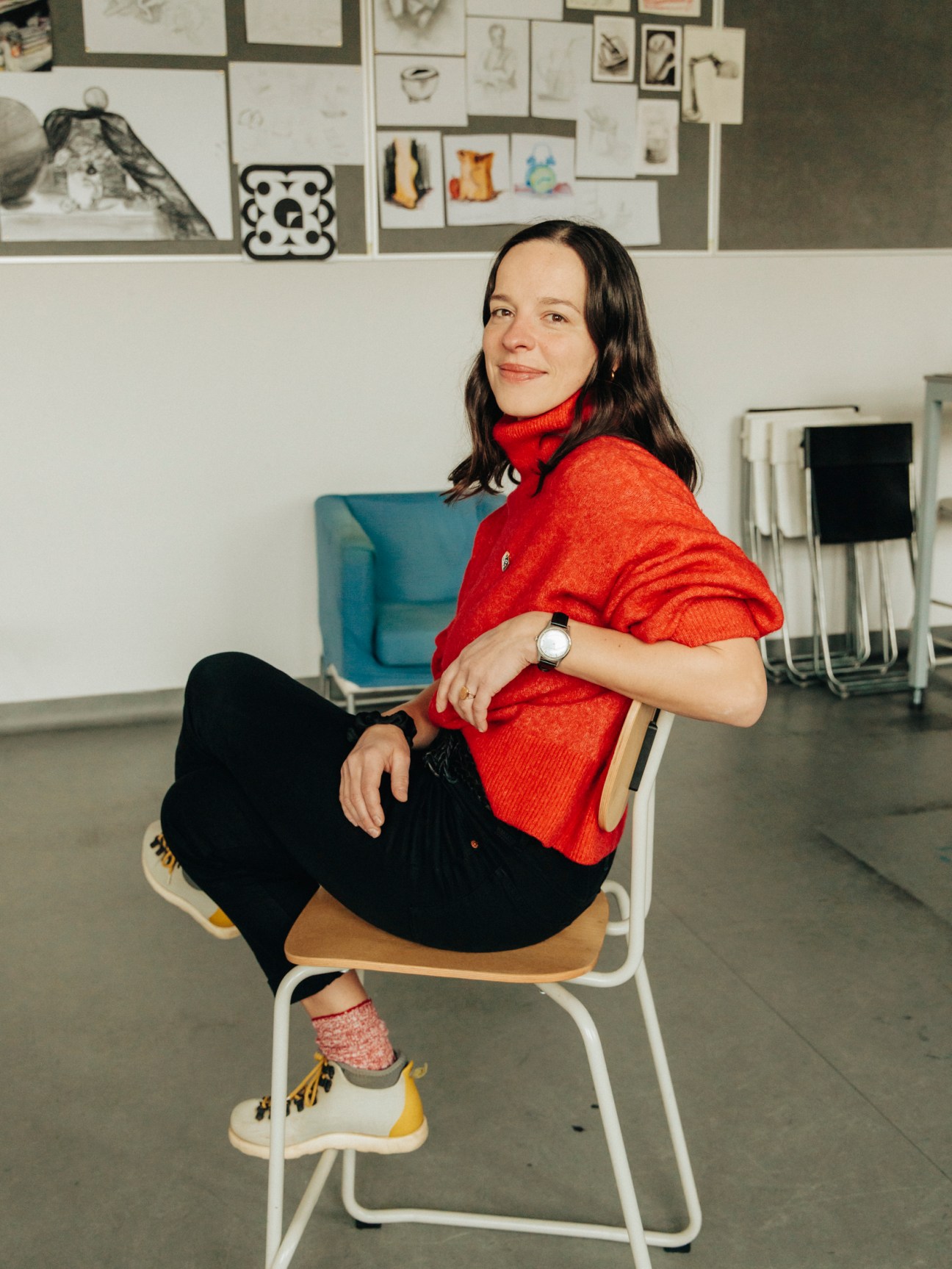 Product design teacher Megi Malinowska at School of Form