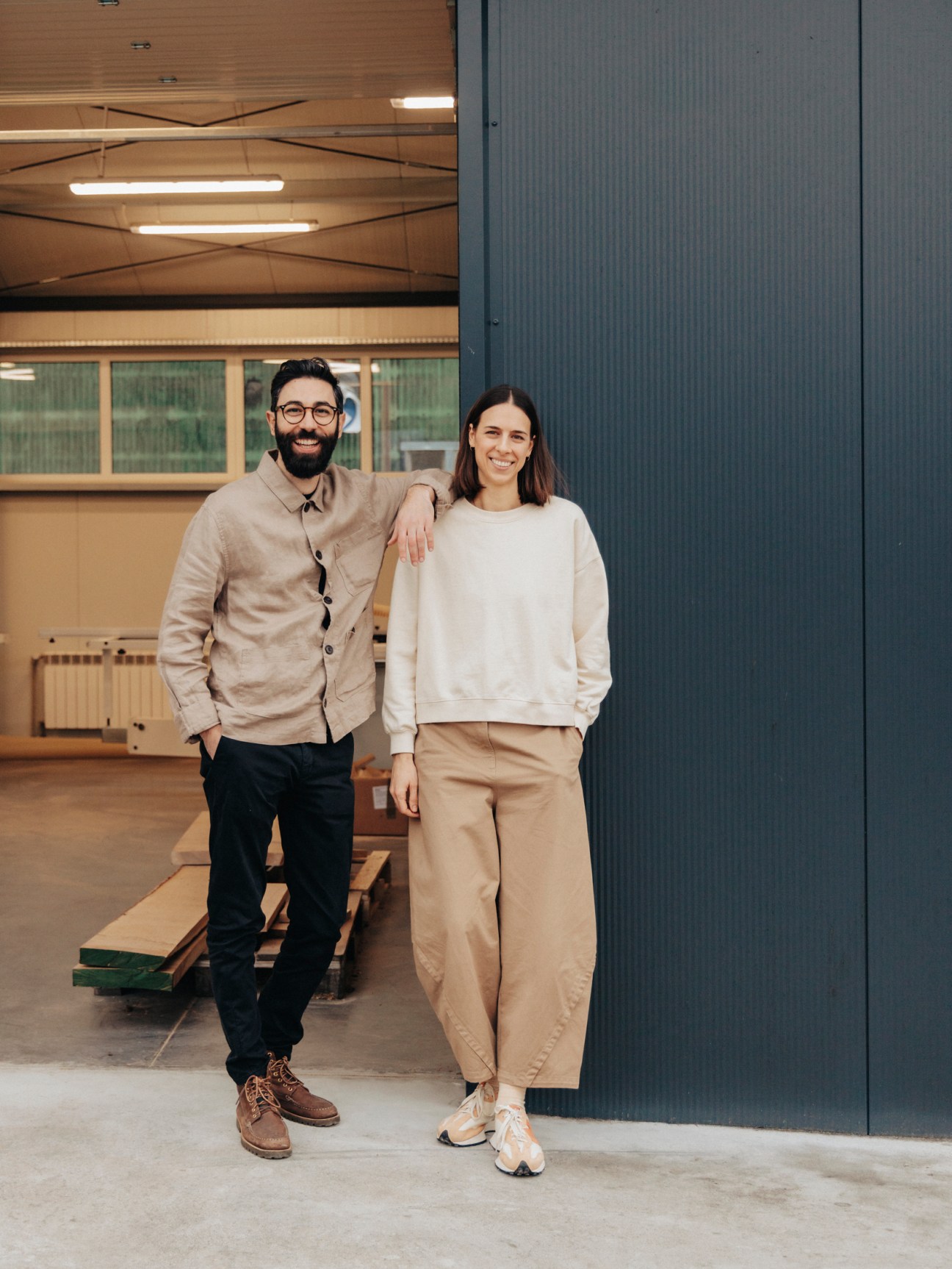 Kaja Alaszkiewicz and Domenico Russo, founders of Nudo furniture