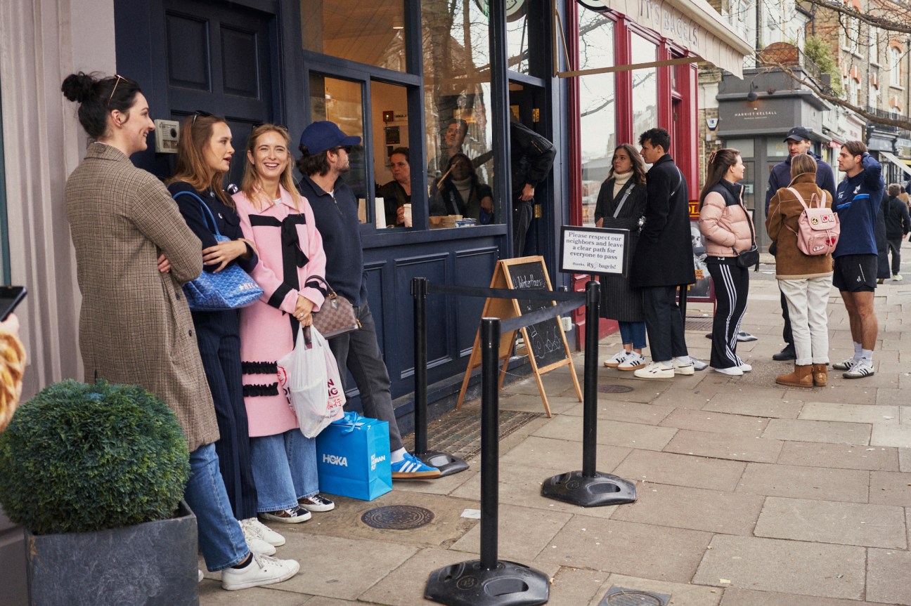 Another restaurant queue