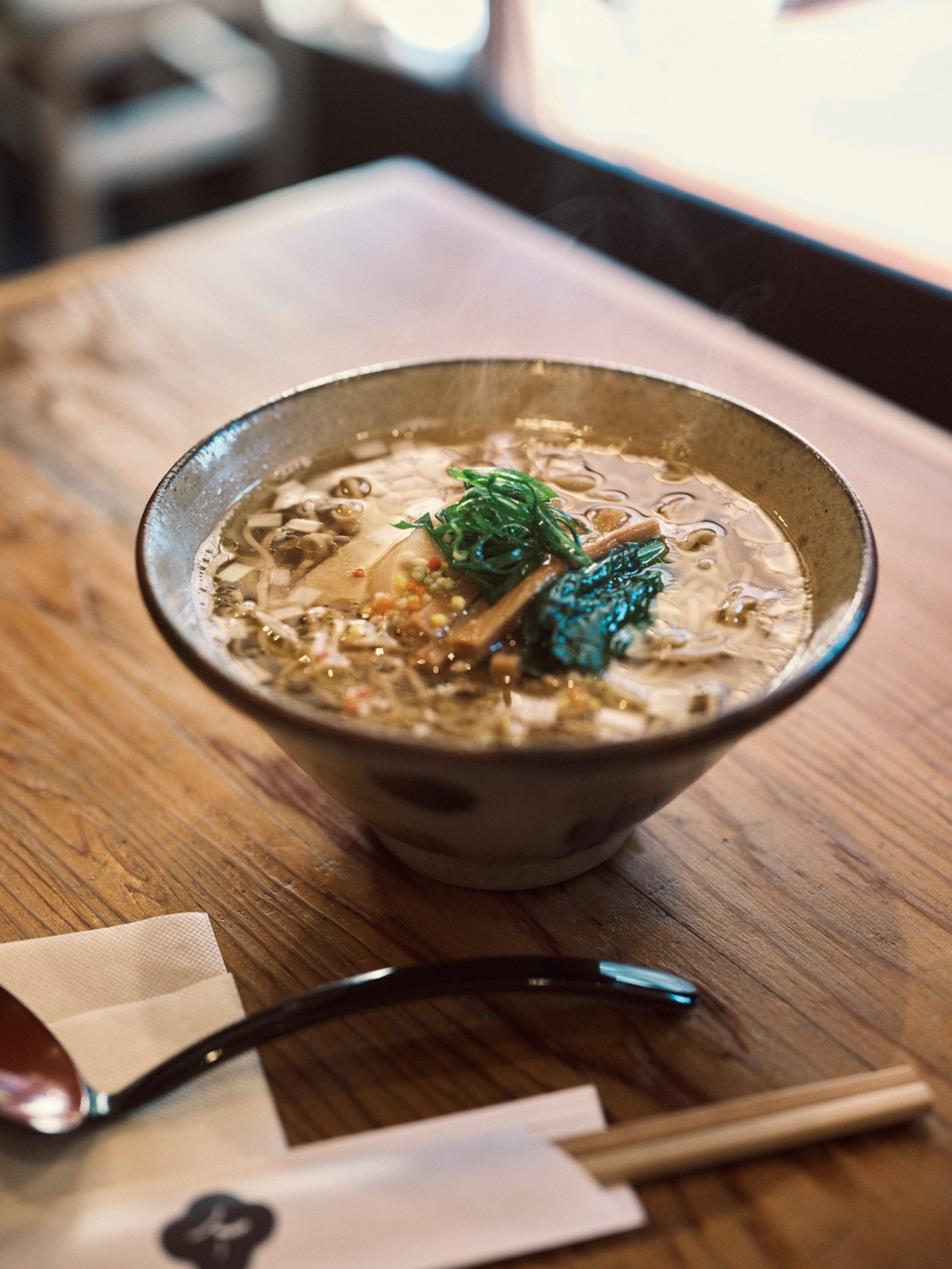 Noodles at Kirasa restaurant in Kamakura