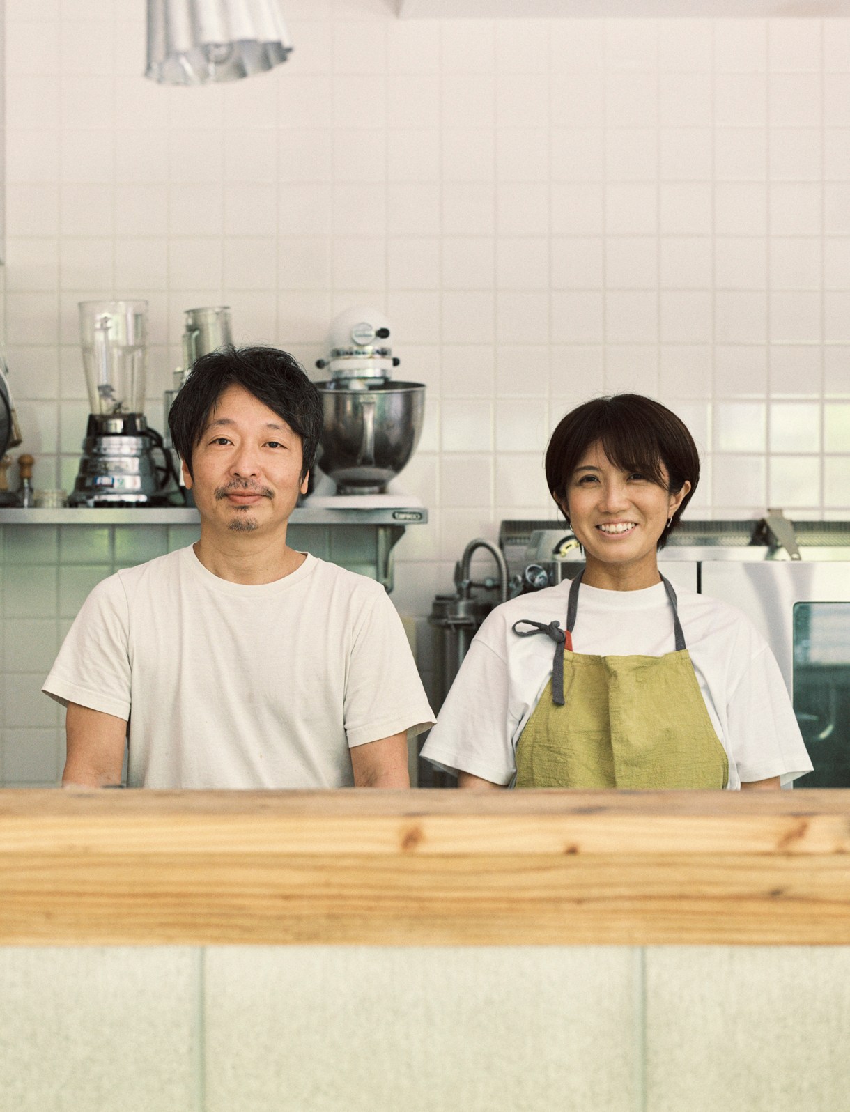 Cipollino’s owner-chef Shuhei Koizumi with colleague