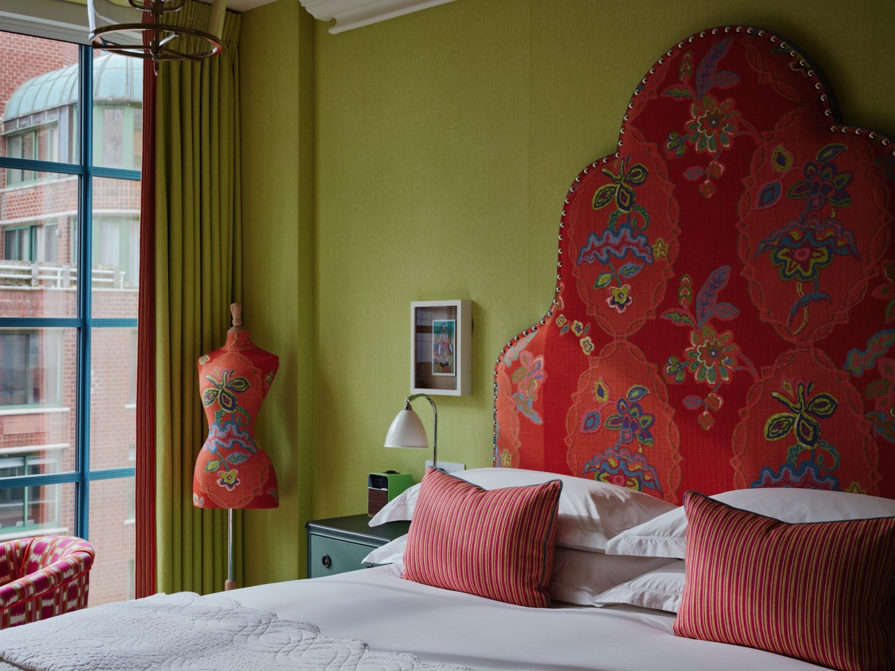 A world away from boring white walls