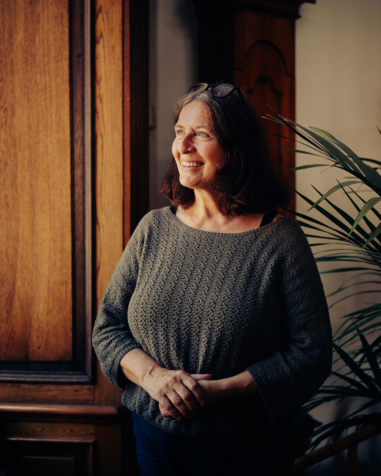 Portrait of Elke Kahr, mayor of Graz