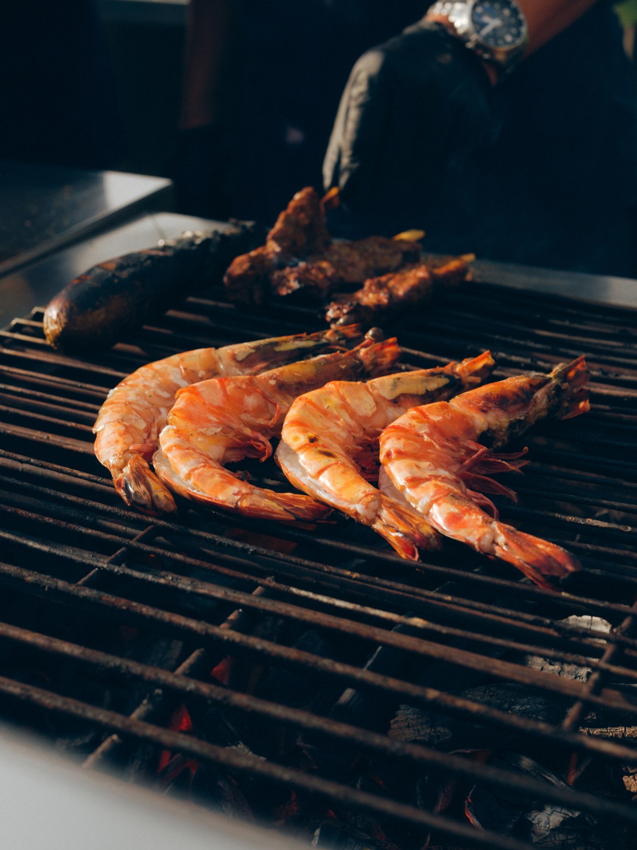 Fresh seafood dish served at Long Dtai restaurant