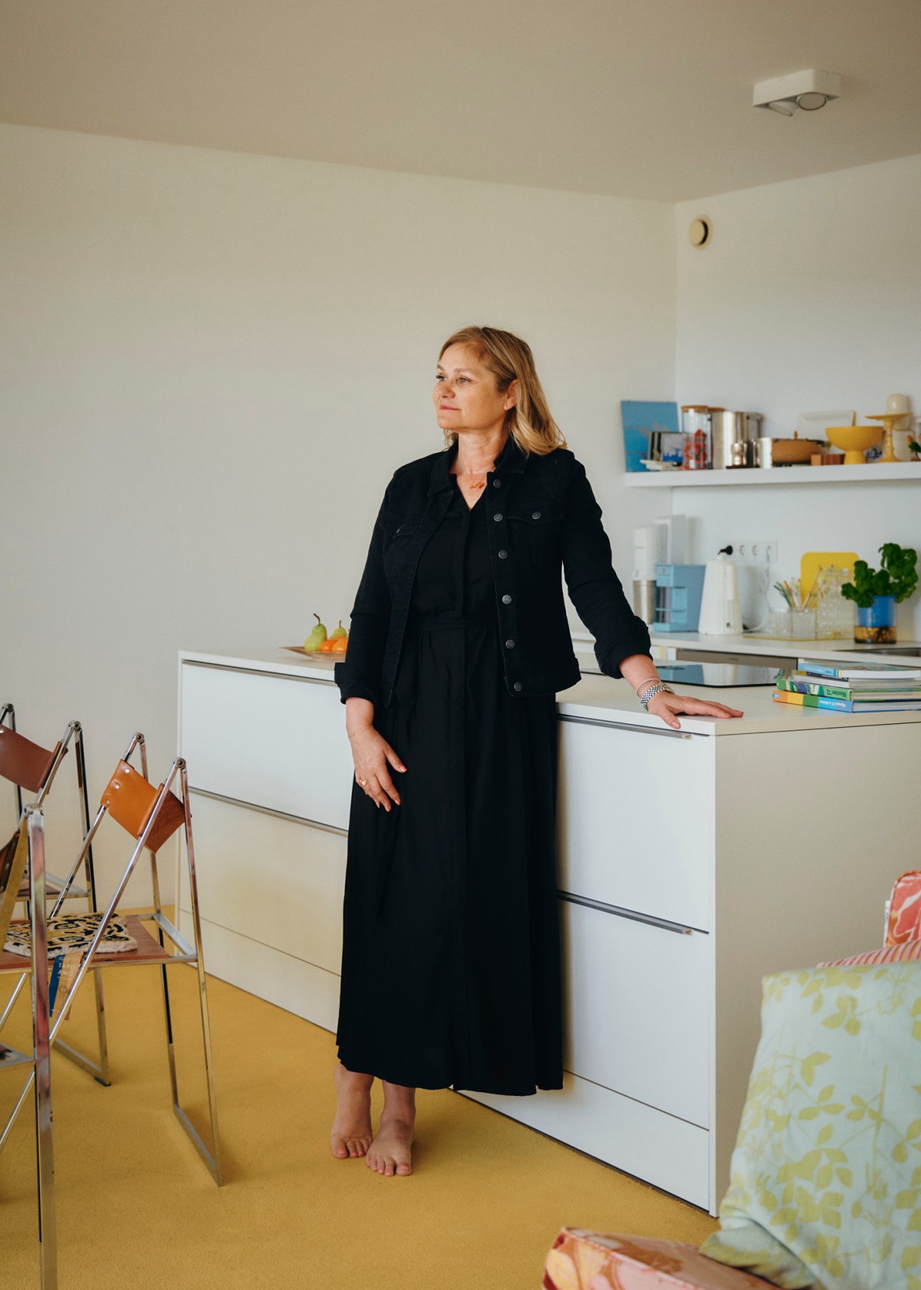 Portrait of Eva Lang in her Olympiapark home