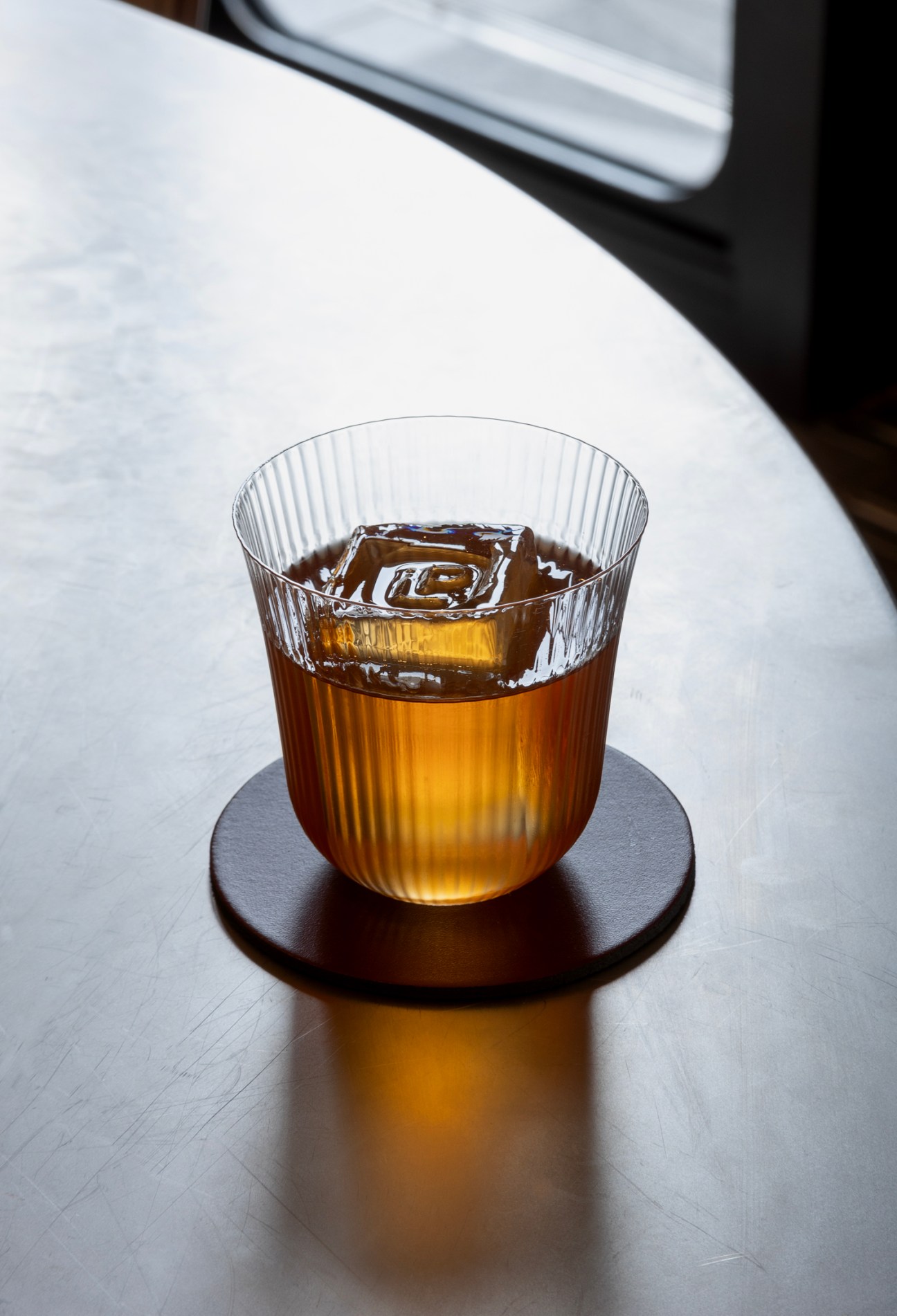 Japanese whiskey served