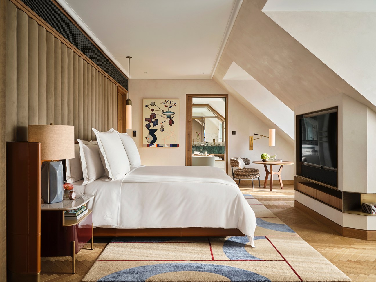 large ensuite bedroom