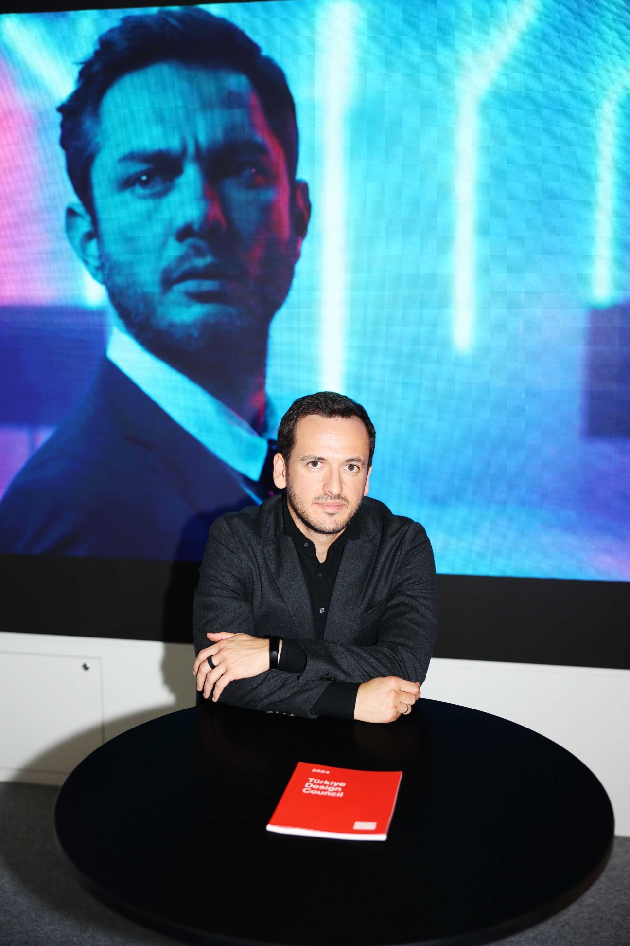 Man sitting at a table