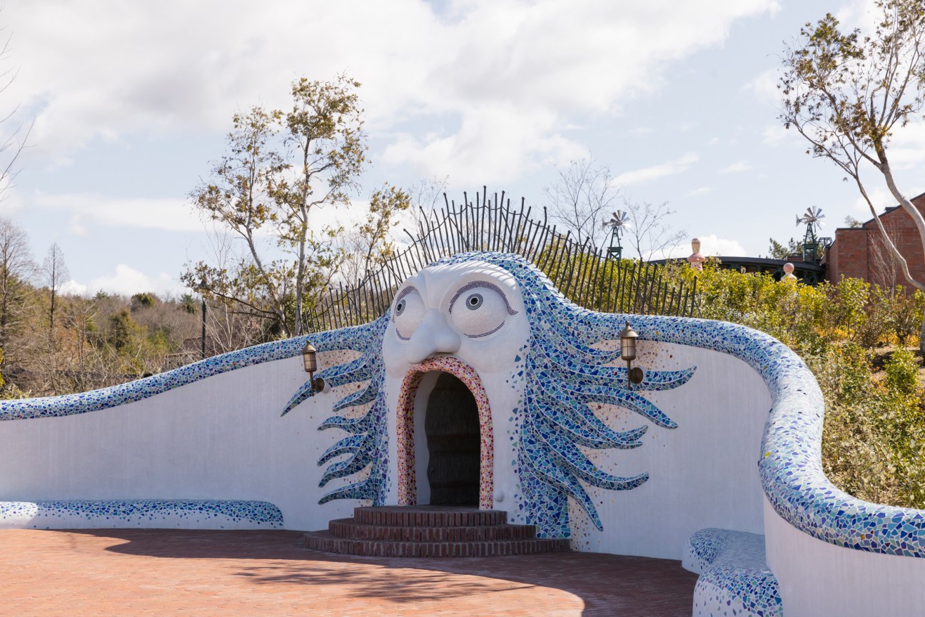 Fantasy landscape at Ghibli Park