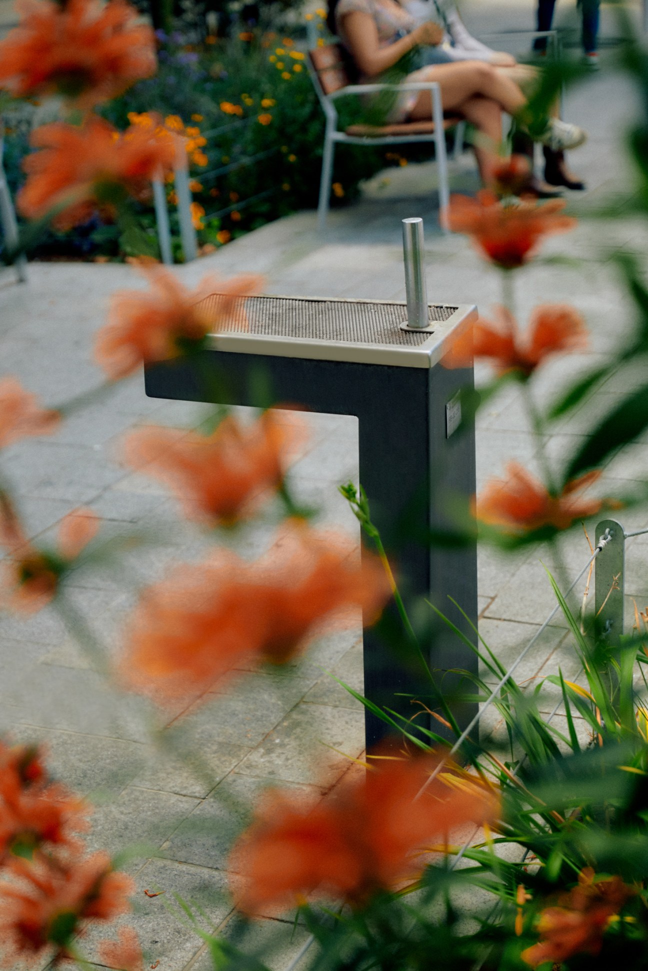 Caudaul water fountain by design duo Roviras & Torrente in 2005