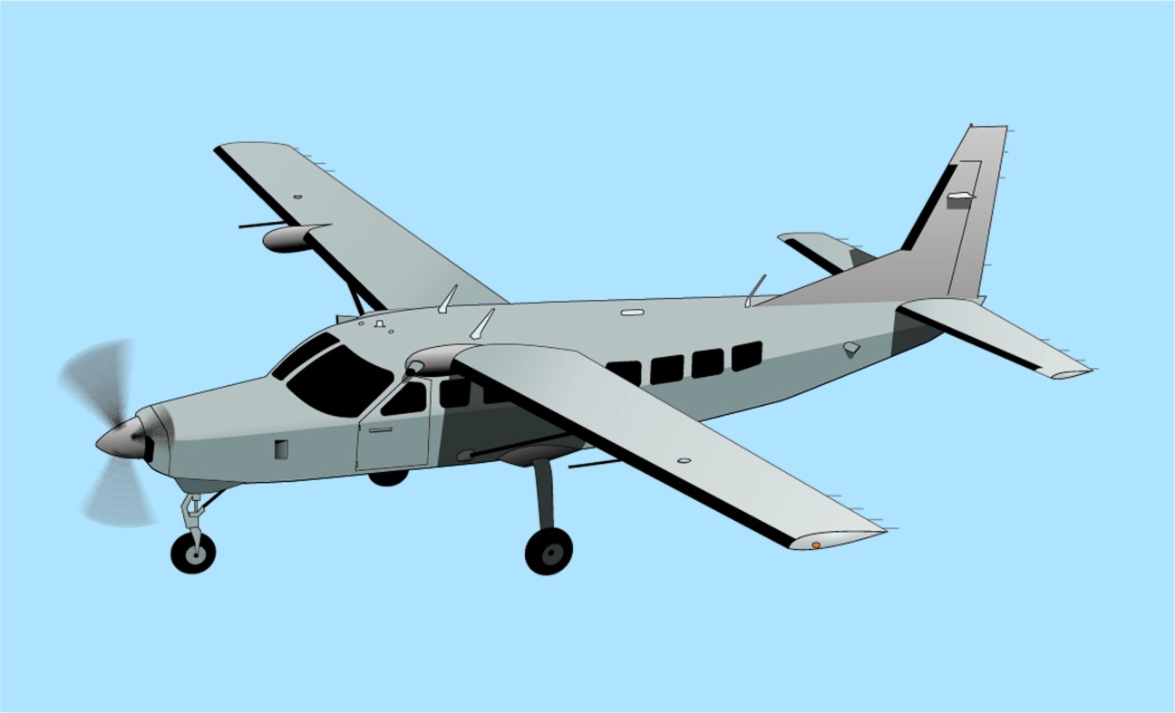 illustration of a Cessna Grand Caravan