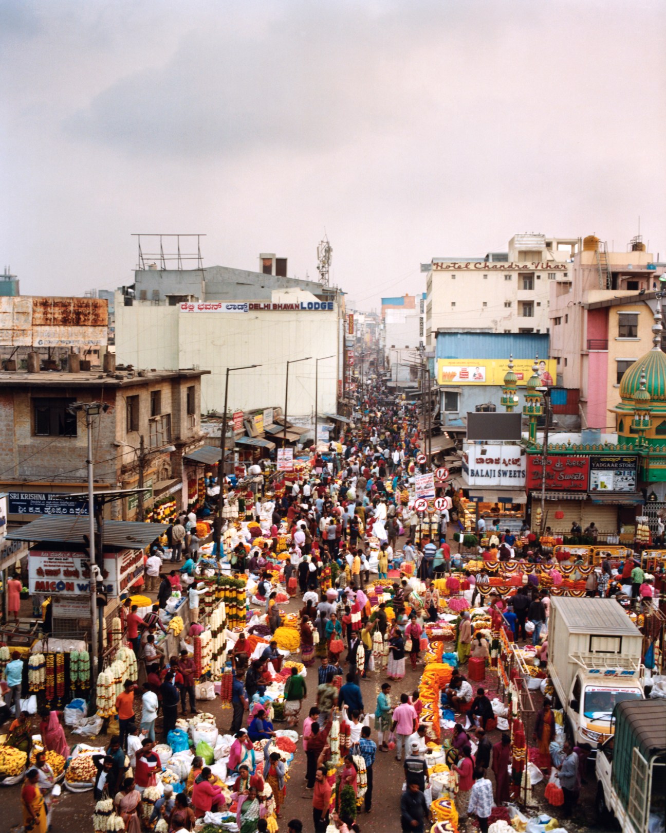 Bengaluru’s flower market
