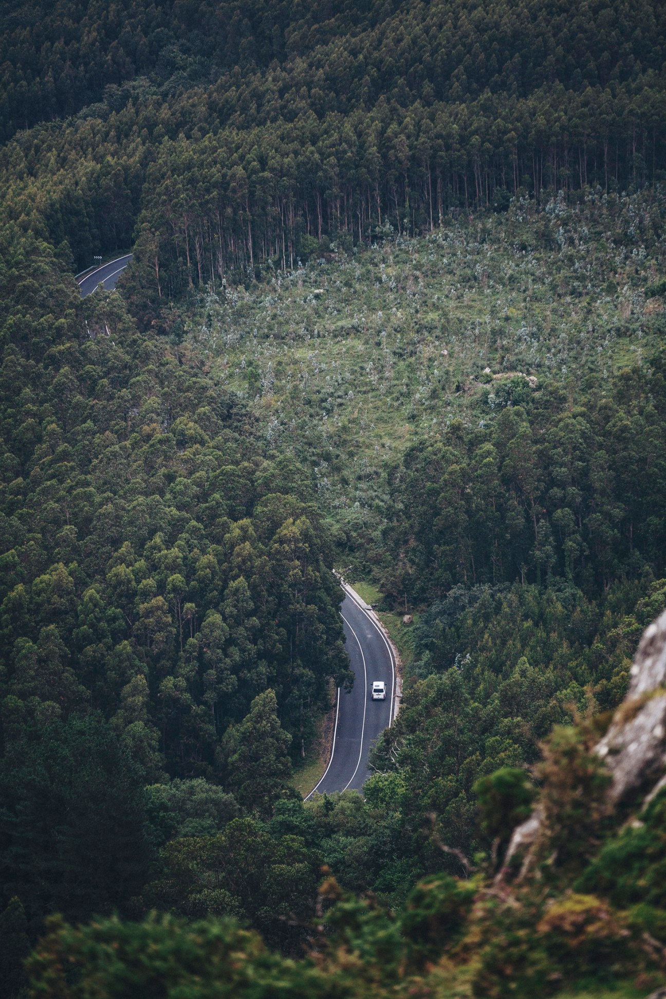 Road from Cedeira to Cariño