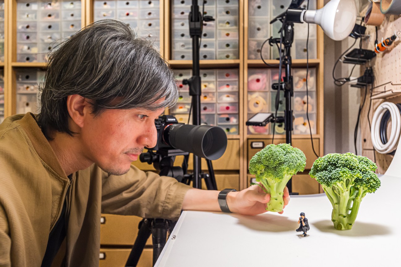 Tatsuya Tanaka miniature model scene