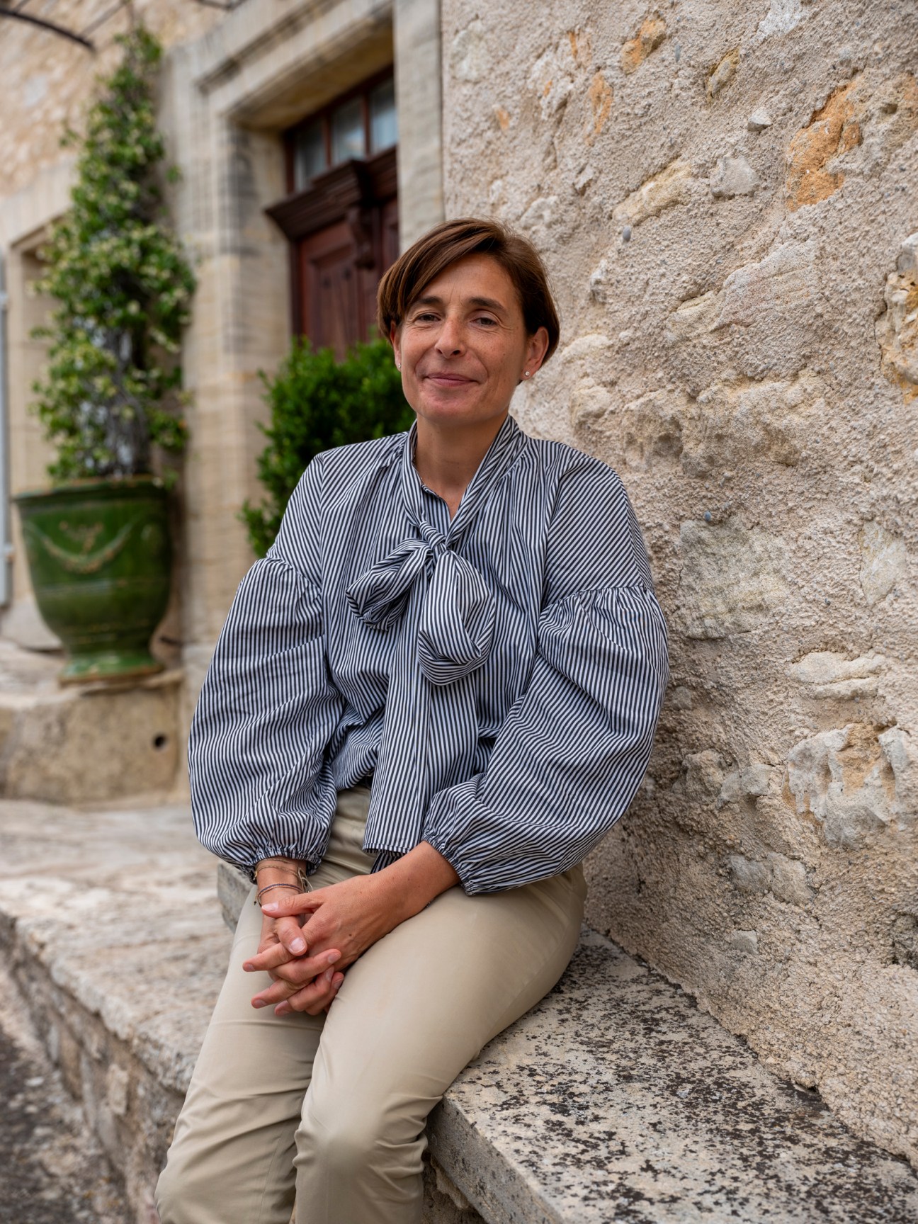 Dagmar Lombard, general manager at Hôtel Crillon le Brave
