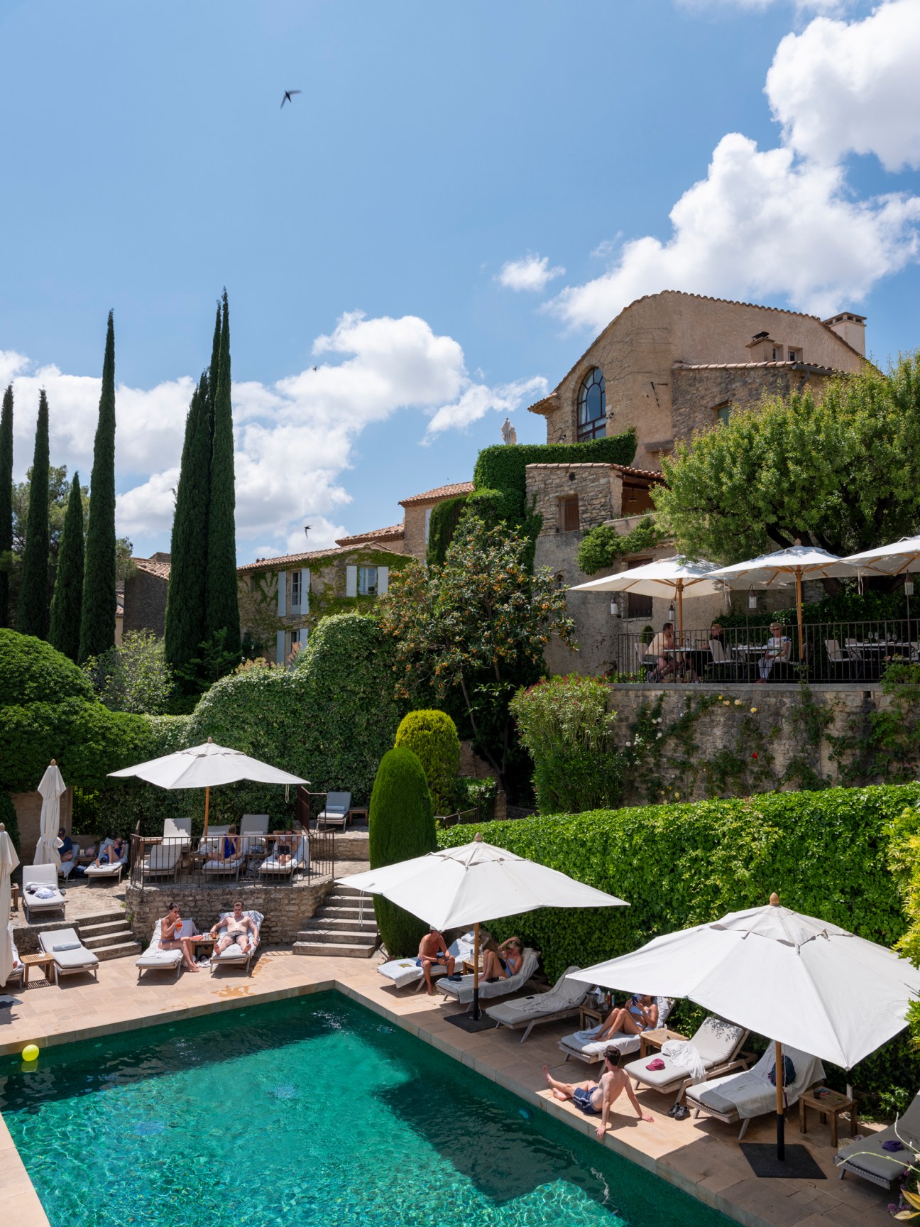 Vaucluse countryside view