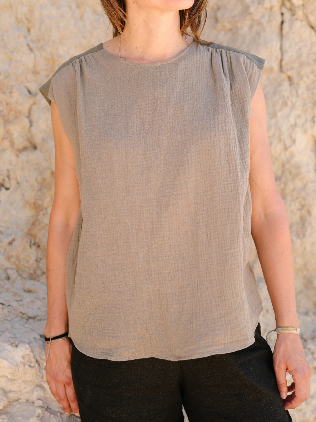Cecilia Sörensen collection featuring earth-toned clothing designs