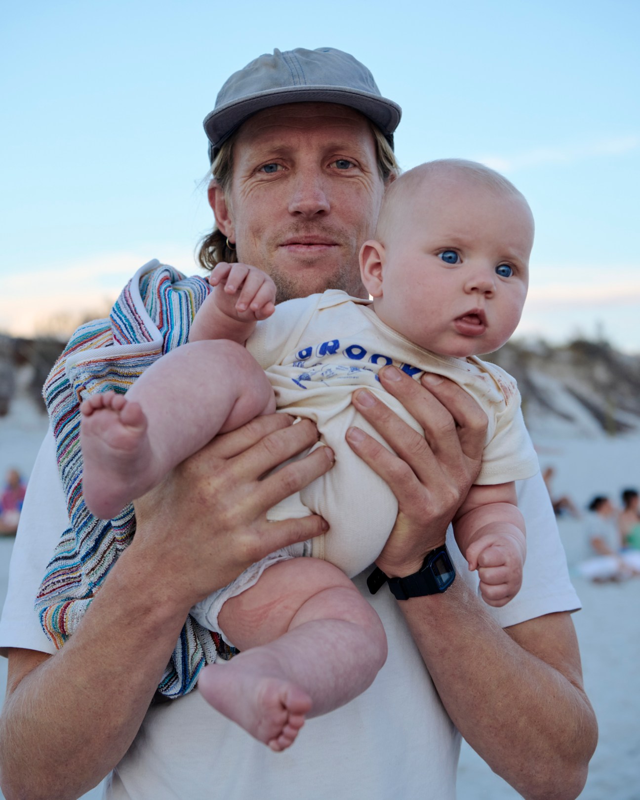 Baby Jack Jones and dad