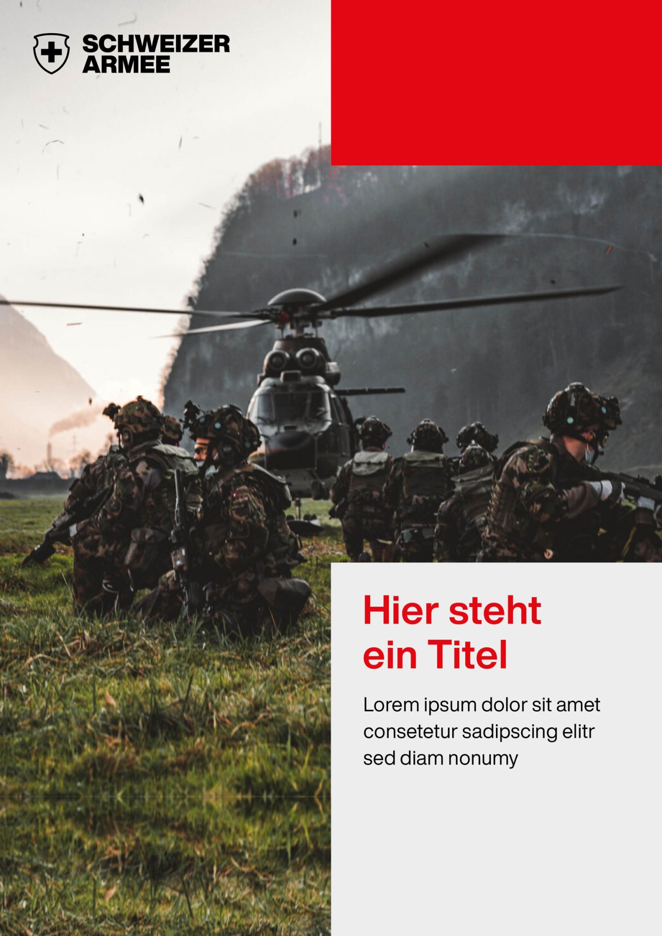 Swiss army branding element 2