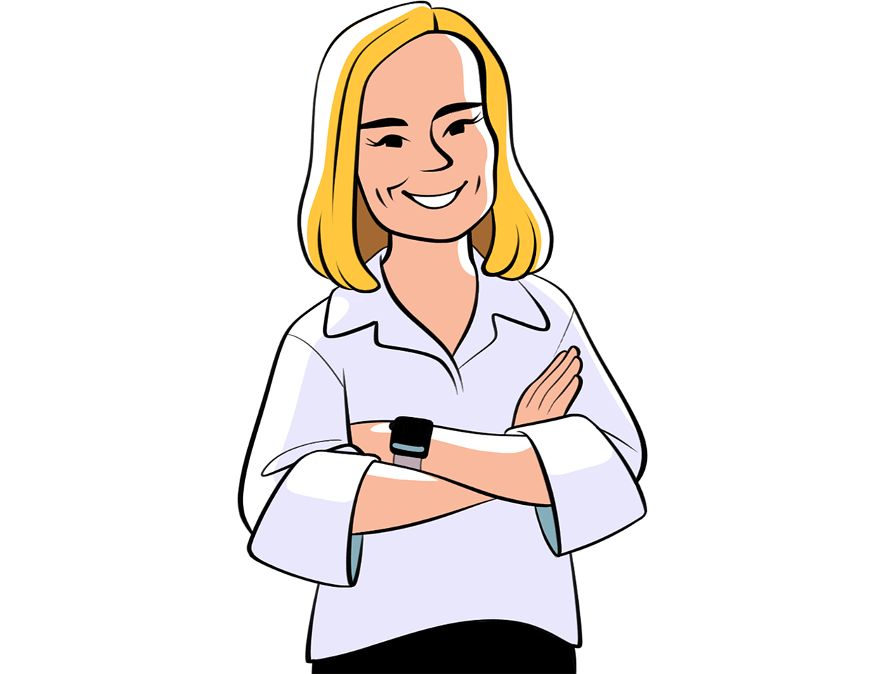 Illustration of Georgia Stevenson