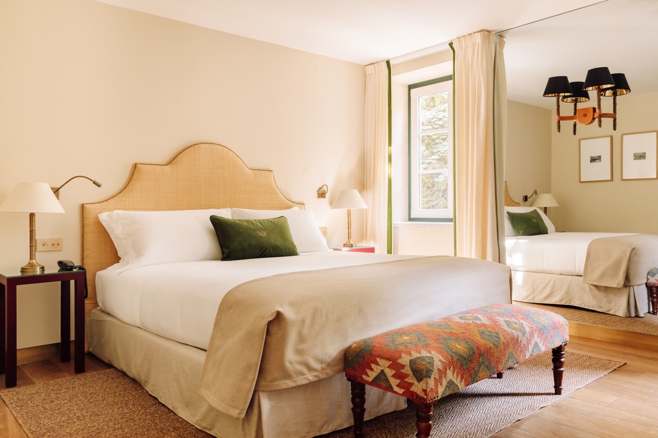 Cosy yet grand rooms