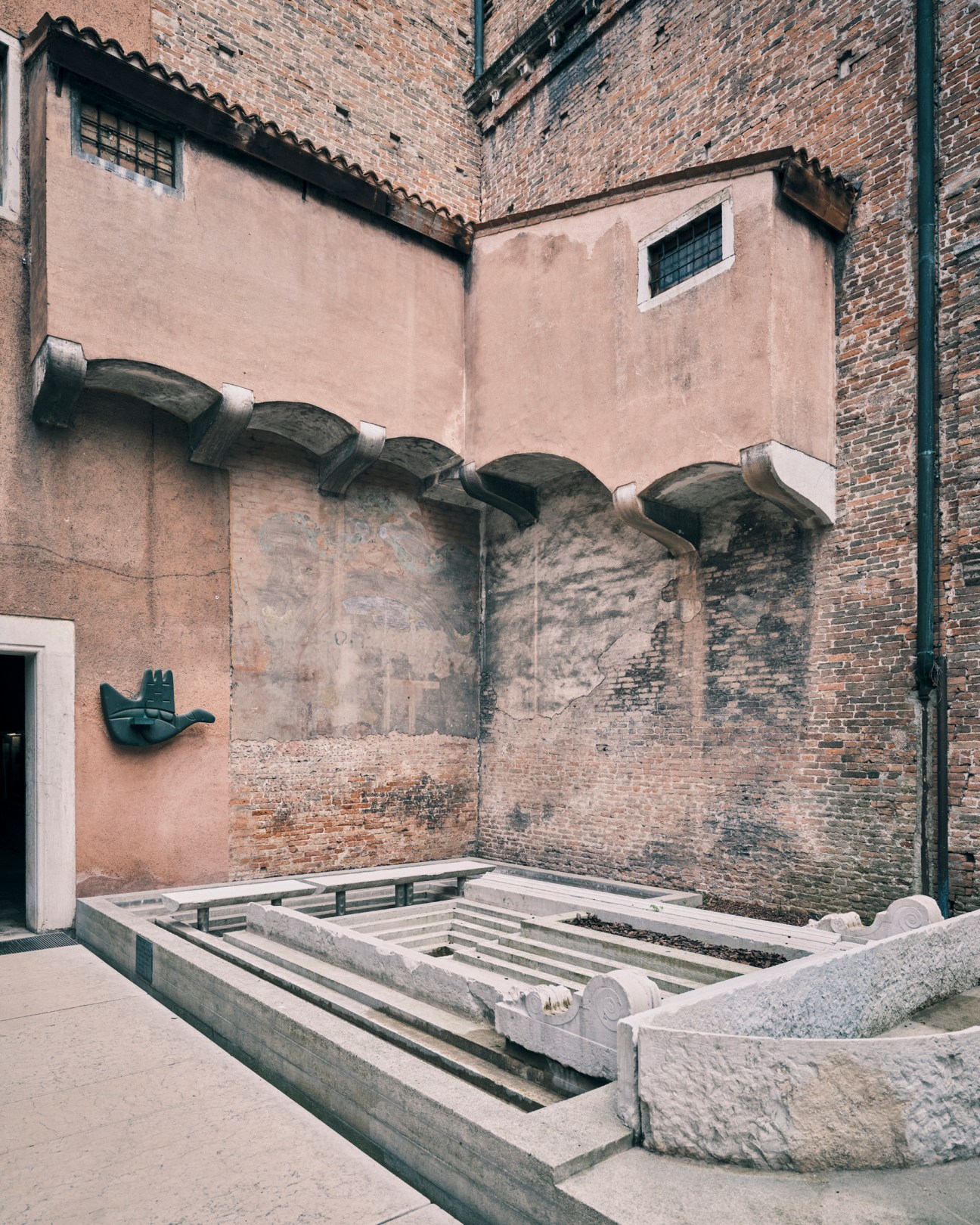 Carlo Scarpa-designed entrance
