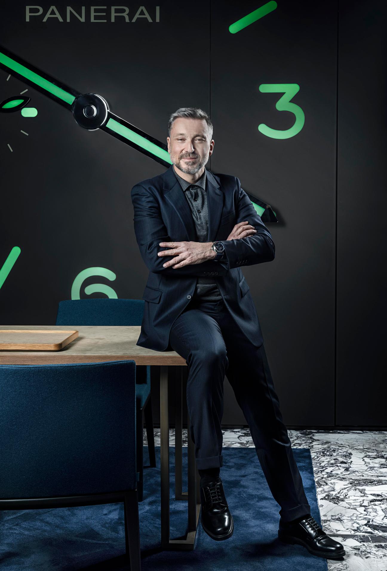 Jean-Marc Pontroué, CEO of Panerai