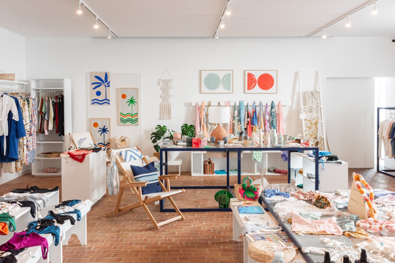 Interior of Loja boutique at Casa Mãe