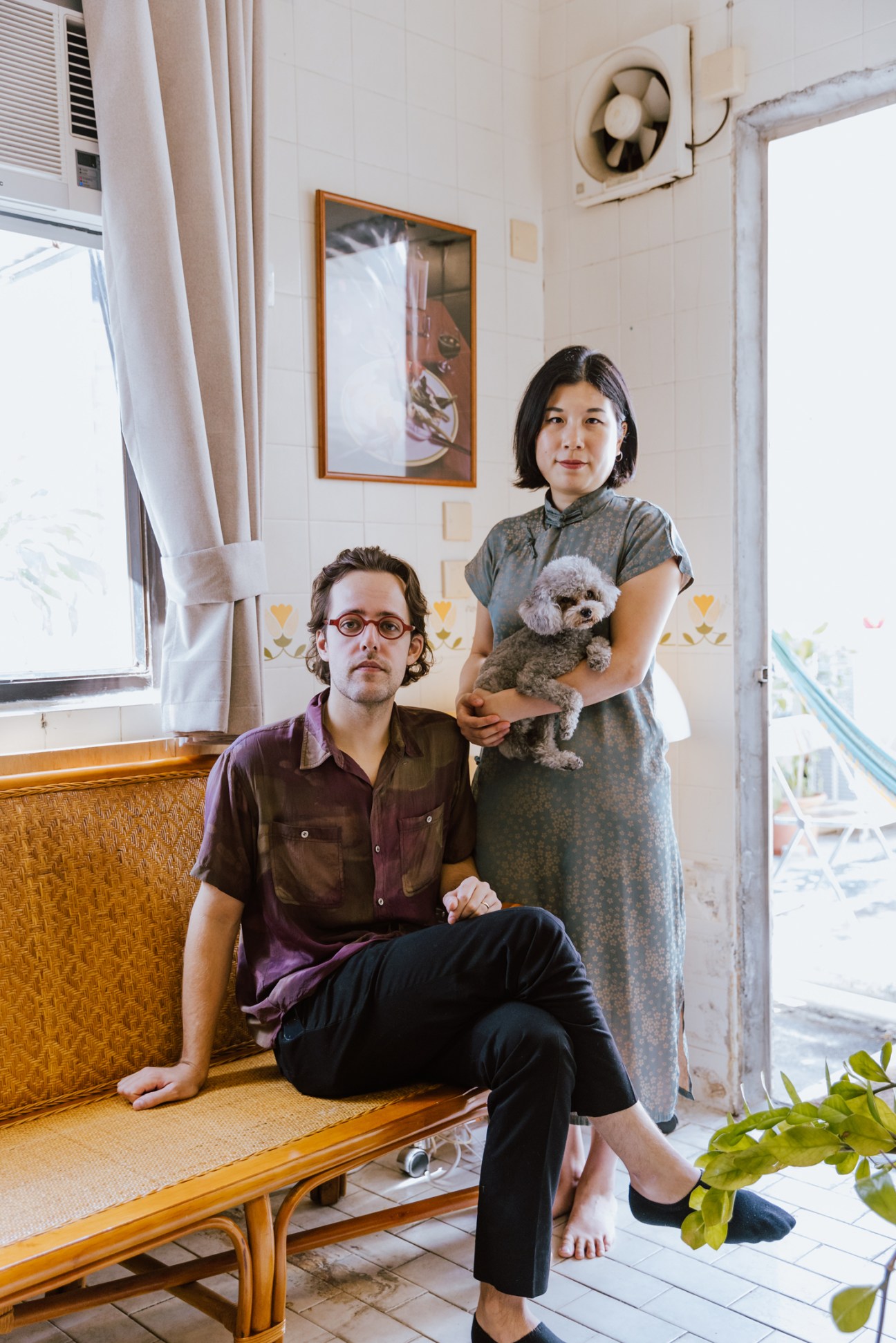Willem Molesworth (on left) and Ysabelle Cheung