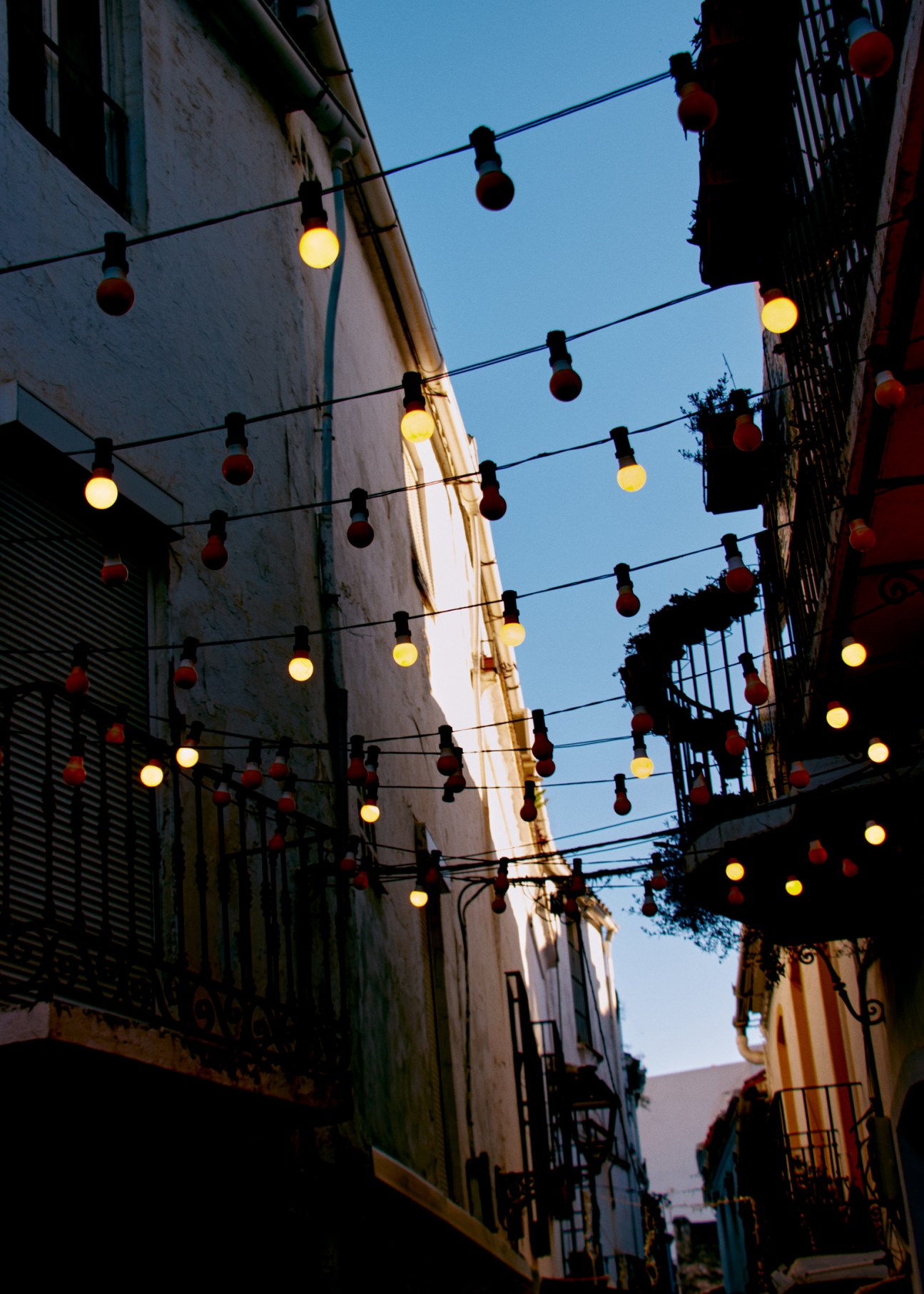 Marbella’s Old Town at night