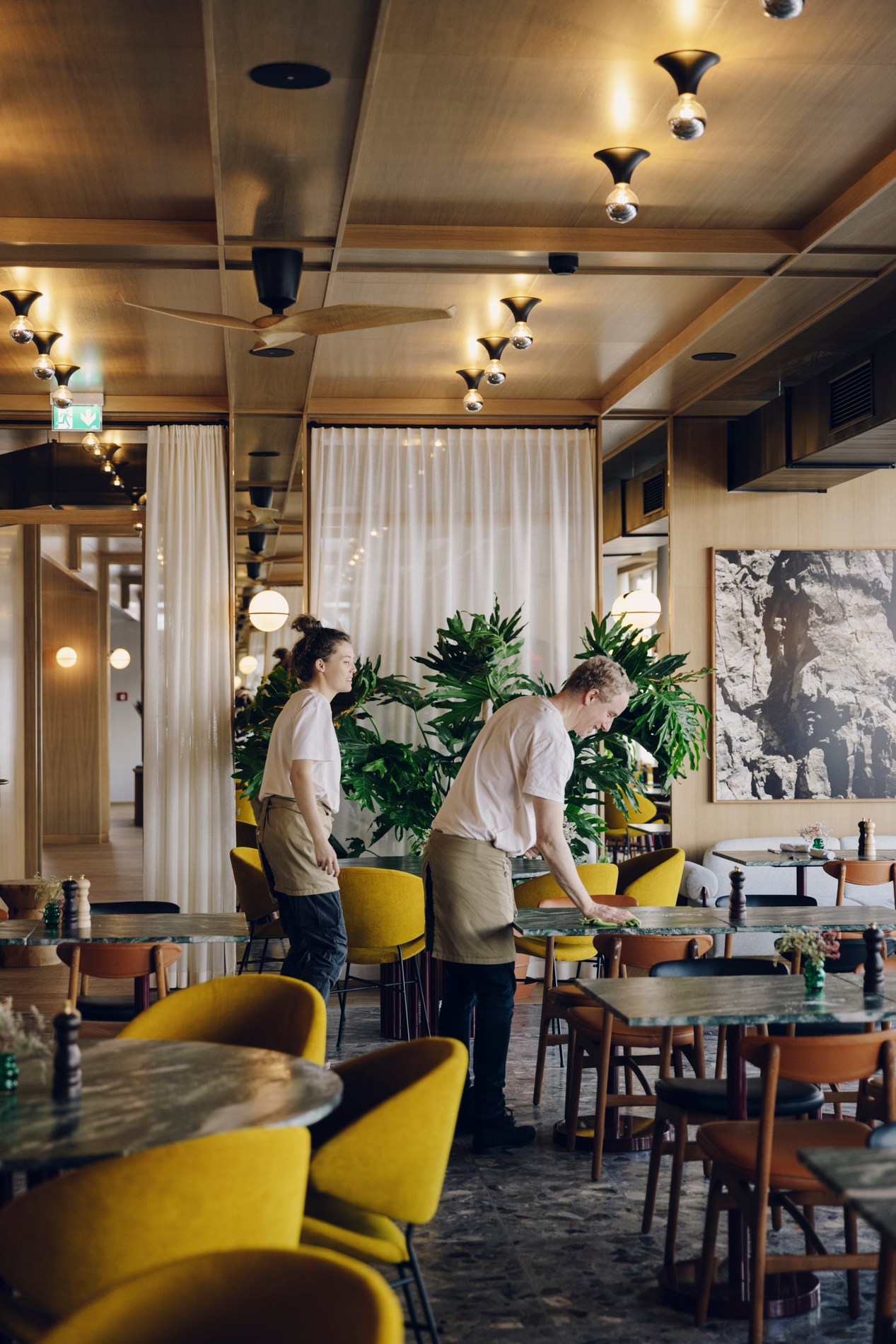 Grandhotel Straubinger dinning area