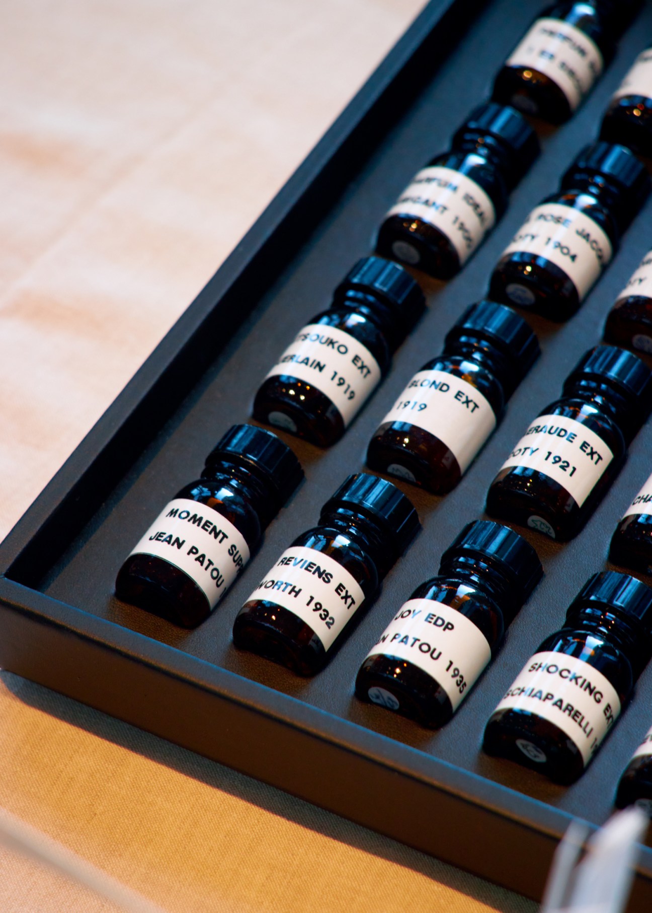 a variety of scents