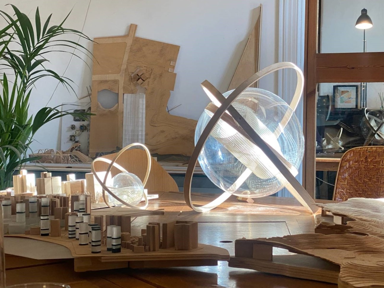 Lune d’acqua lamp prototype
