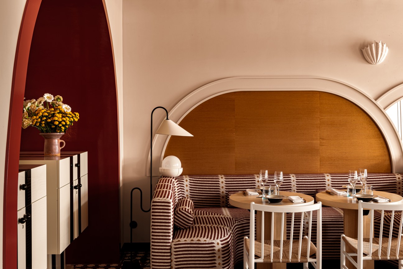 Interior space at Regina hotel