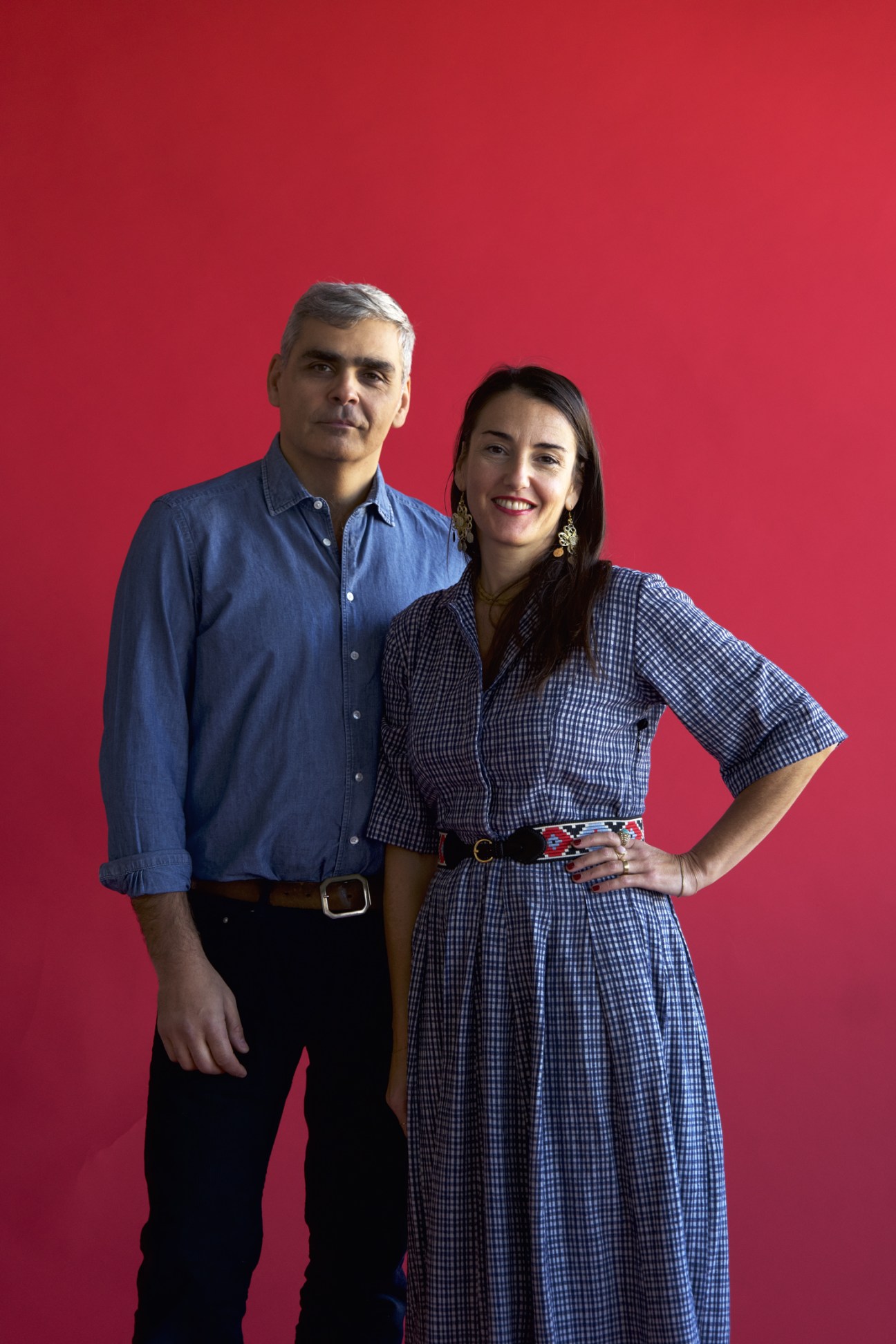 Cristiano Fini and Sara Goldschmied, owners of Isole & Vulcani