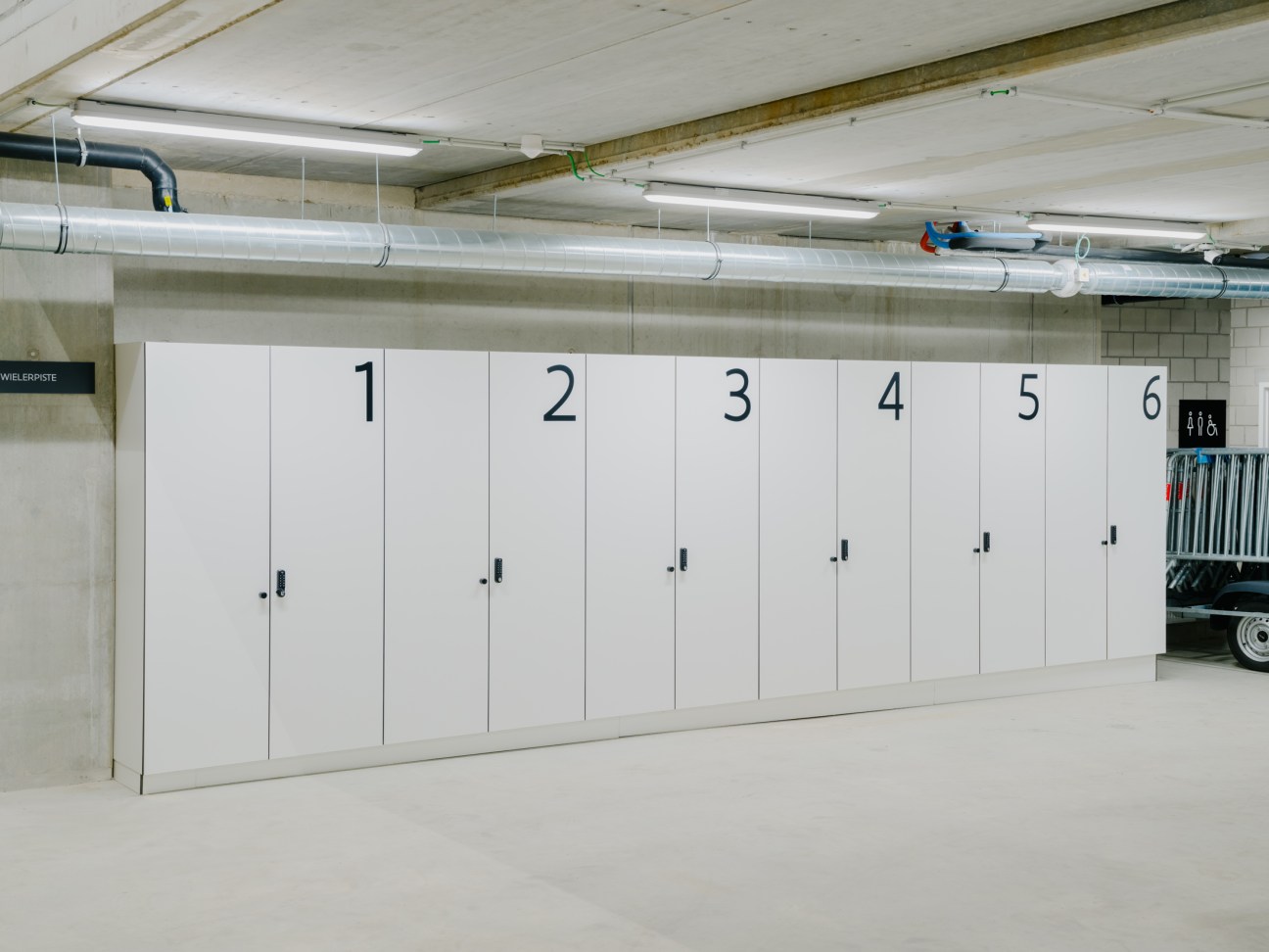 Locker room