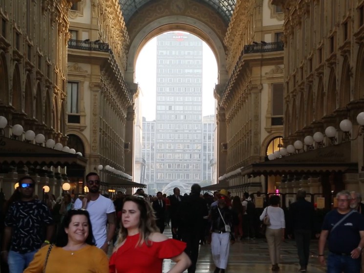 Milan streets
