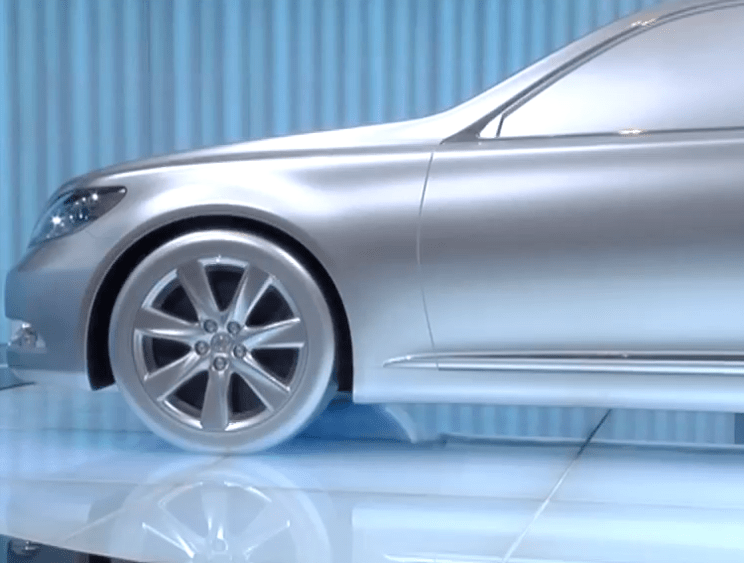 Lexus car at expo