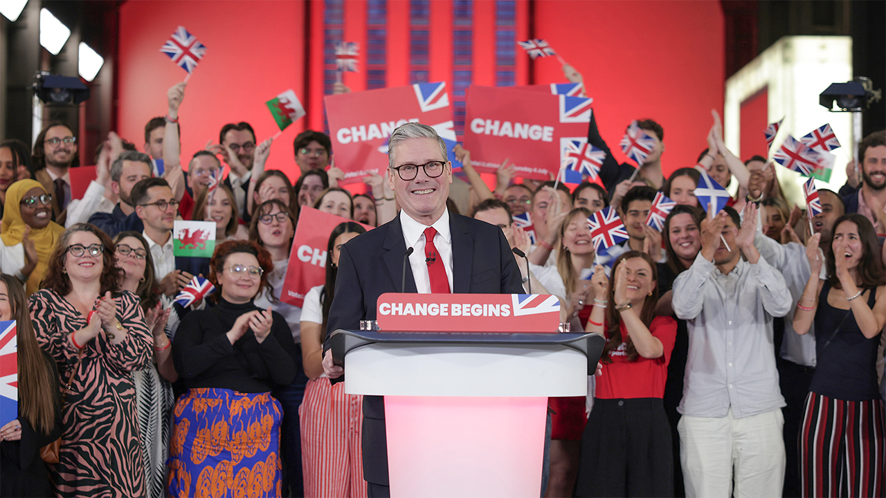 ‘Change begins immediately’: the UK elects a new prime minister