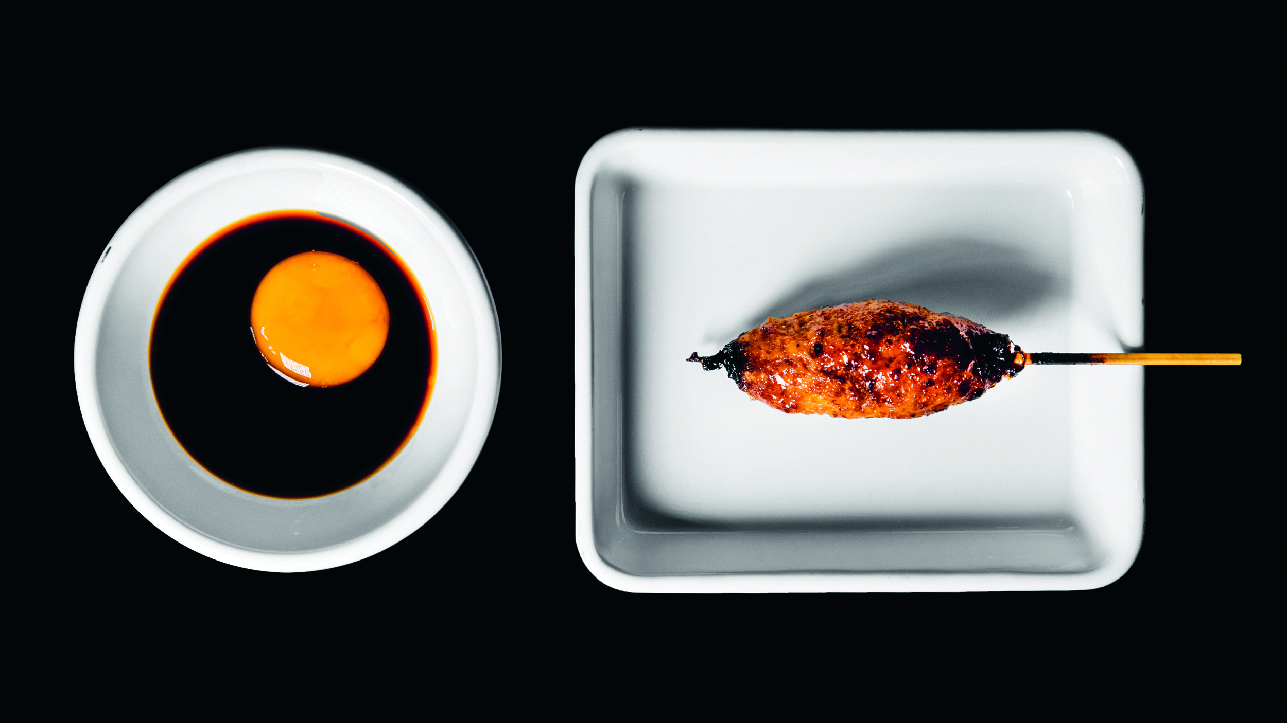 Chicken and charcoal