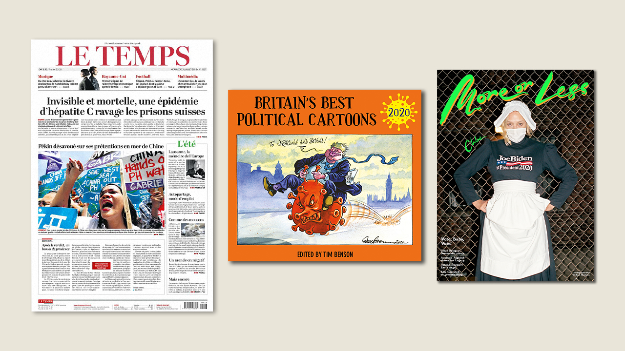 ‘Le Temps’, ‘Britain’s Best Political Cartoons’ and ‘More or Less’