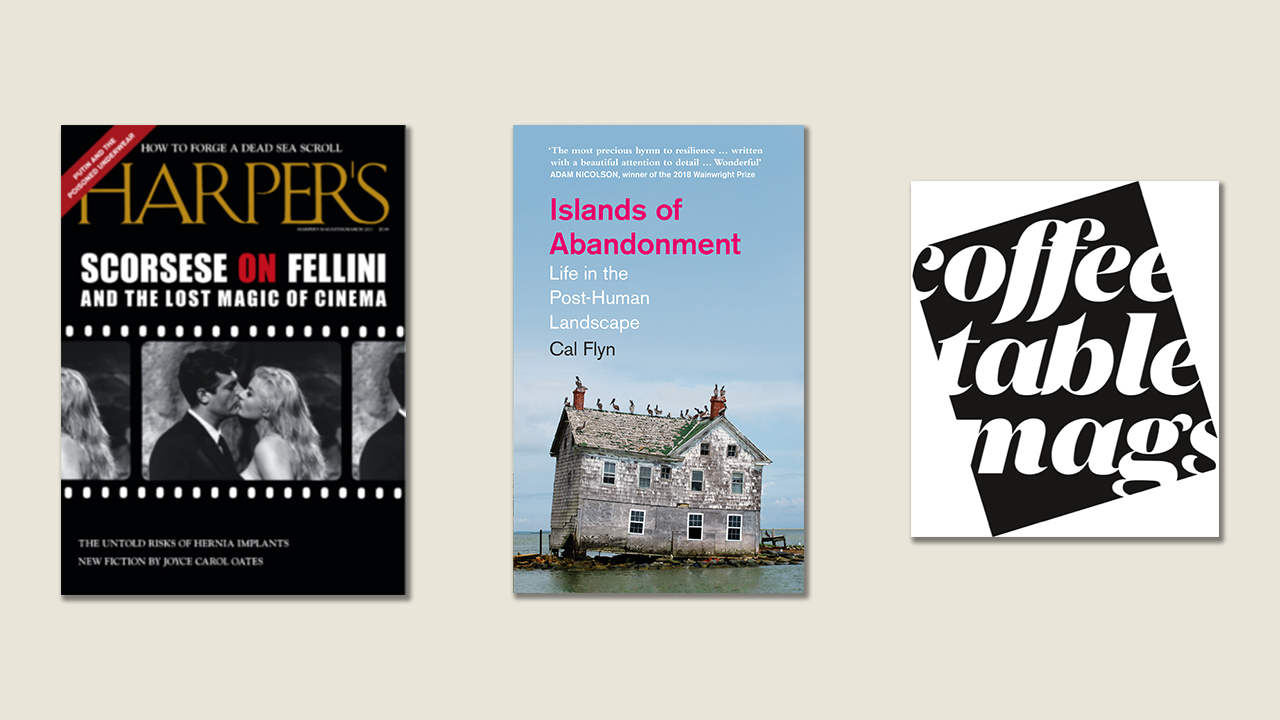 ‘Harper’s Magazine’, ‘Islands of Abandonment’, Coffee Table Mags