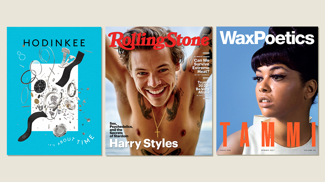 ‘Hodinkee’, ‘Rolling Stone’ UK, ‘Wax Poetics’