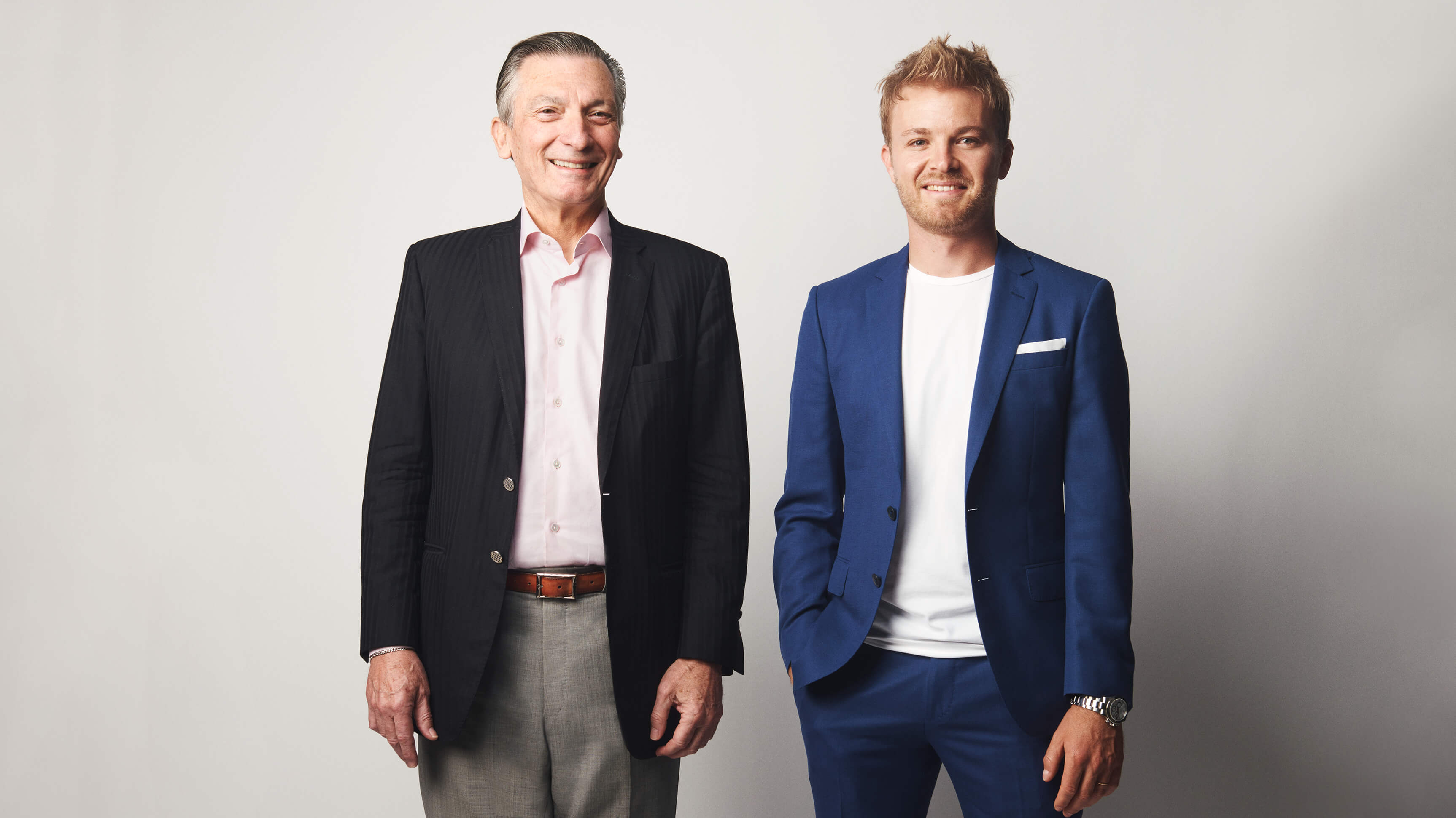 Nico Rosberg and Donald Sadoway
