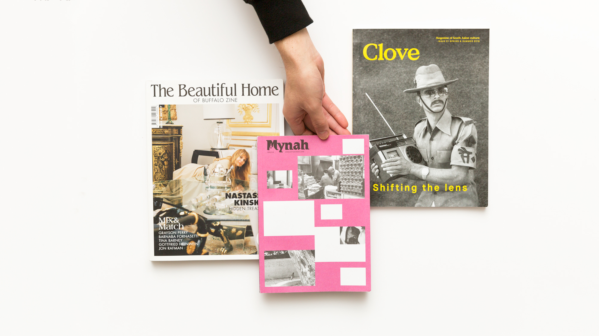 ‘Buffalo Zine’, ‘Mynah Magazine’ & ‘Clove’